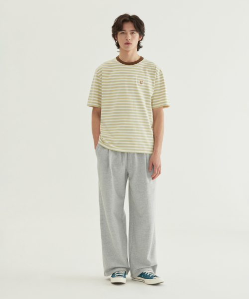 COVERNAT(カバーナット)の「ベーシックストライプTシャツグリーン(Tシャツ/カットソー・メンズ・その他・MEDIUM/LARGE/SMALL/X-LARGE/X-SMALL/XX-LARGE)」の6枚目の写真