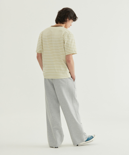 COVERNAT(カバーナット)の「ベーシックストライプTシャツグリーン(Tシャツ/カットソー・メンズ・その他・MEDIUM/LARGE/SMALL/X-LARGE/X-SMALL/XX-LARGE)」の4枚目の写真