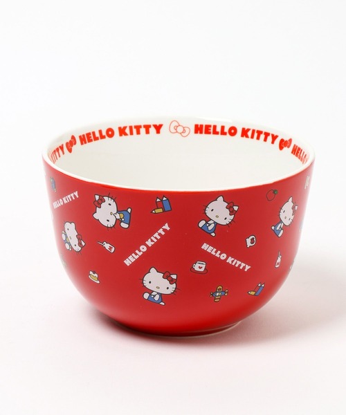 Me%（ミィパーセント）の「【HELLO KITTY】どんぶり　635188（食器・レディース・レッド/ブラック・FREE）」の9枚目の写真