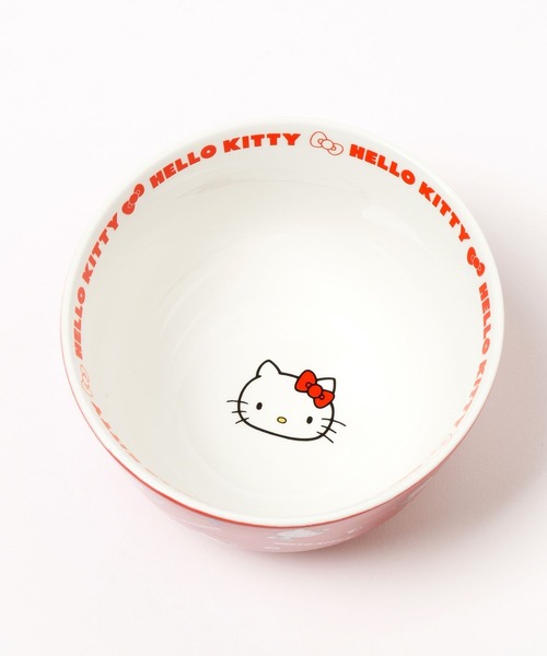 Me%（ミィパーセント）の「【HELLO KITTY】どんぶり　635188（食器・レディース・レッド/ブラック・FREE）」の10枚目の写真