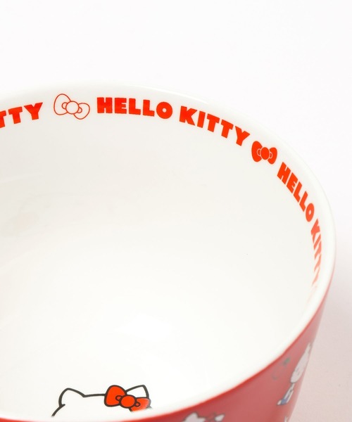 Me%（ミィパーセント）の「【HELLO KITTY】どんぶり　635188（食器・レディース・レッド/ブラック・FREE）」の11枚目の写真