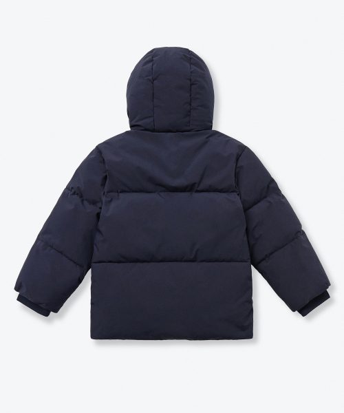 MUSINSA STANDARD KIDS（ムシンサスタンダードキッズ）の「フード付きダッフルショートパディングパーカー [ネイビー]（ブルゾン・レディース・その他・120/130/140/150/100/160）」の7枚目の写真