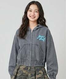 TOYウェア（トイウェア）の「【エンジェルブルー】ナカムラくんフードブルゾン（ブルゾン）」