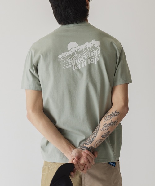 KAVU(カブー)の「KAVU/カブー Let It Rip/レットイットリップ Tシャツ(Tシャツ/カットソー・メンズ・C/A/B・MEDIUM/LARGE)」の2枚目の写真