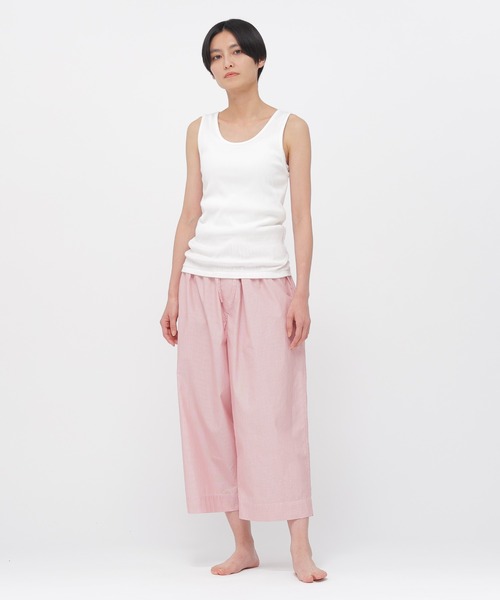 MARGARET HOWELL（マーガレットハウエル）の「HAIRLINE STRIPE COTTON（その他パンツ・レディース・レッド・FREE）」の2枚目の写真