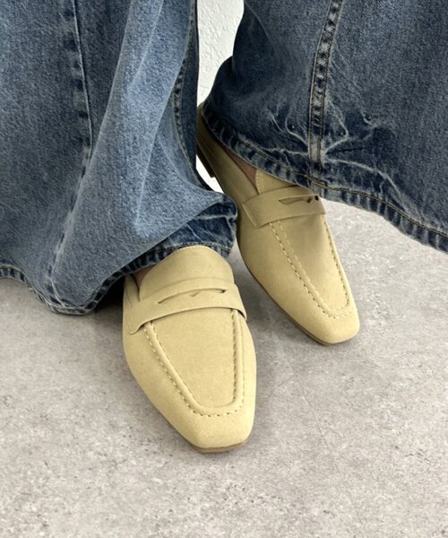 Omekashi(オメカシ)の「ローファースリッポン(ローファー・レディース・ベージュ/ブラック・LARGE/MEDIUM/SMALL)」の8枚目の写真