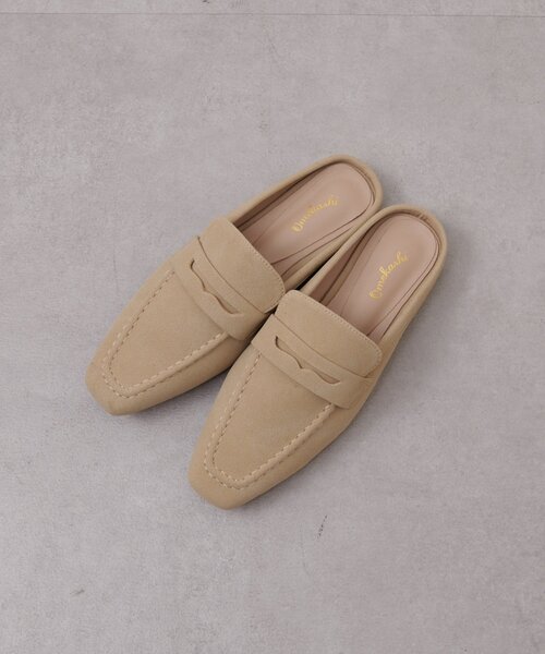 Omekashi(オメカシ)の「ローファースリッポン(ローファー・レディース・ベージュ/ブラック・LARGE/MEDIUM/SMALL)」の11枚目の写真