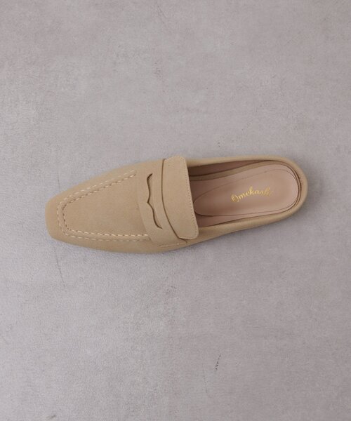 Omekashi(オメカシ)の「ローファースリッポン(ローファー・レディース・ベージュ/ブラック・LARGE/MEDIUM/SMALL)」の13枚目の写真