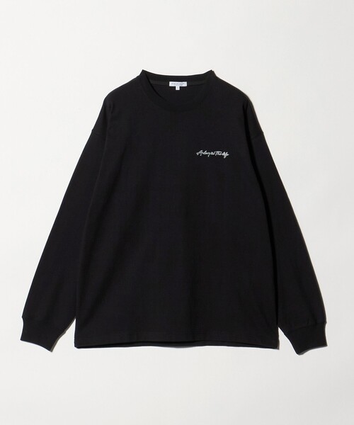 A DAY IN THE LIFE UNITED ARROWS(アデイインザライフユナイテッドアローズ)の「ワンポイントロゴ ワイド カットソー<A DAY IN THE LIFE>(Tシャツ/カットソー・メンズ・ホワイト/ブラック/ライトグレー・L/M)」の2枚目の写真