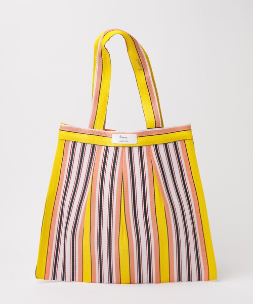Rouge vif la cle(ルージュヴィフラクレ)の「【Swaraj /スワラージ】タックチュールトートバッグ/光沢(トートバッグ・レディース・パープル/ブラック/グリーン/オレンジ/イエロー・フリー)」の12枚目の写真