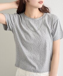 《WEB限定》クルーチビフラワーTシャツ