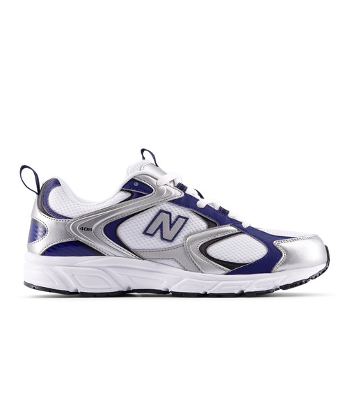 NEW BALANCE(ニューバランス)の「408(スニーカー・レディース・シルバー系その他/シルバー×ブルー・22.0cm/22.5cm/23.0cm/23.5cm/24.0cm/24.5cm/25.0cm/25.5cm/26.0cm/26.5cm/27.0cm/27.5cm/28.0cm/28.5cm/29.0cm/30.0cm)」の11枚目の写真