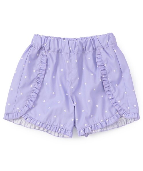 Seraph（セラフ）の「【撥水加工/UVカット】水陸両用フリルショートパンツ（その他パンツ・キッズ・サックスブルー/チャコール/ラベンダー/ピンク・140/130/120/110/100/90/80）」の15枚目の写真
