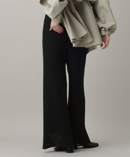 A part by(アパートバイ)の「スカシアミニットパンツ(その他パンツ・レディース・オフホワイト/ブラック・FREE)」の9枚目の写真