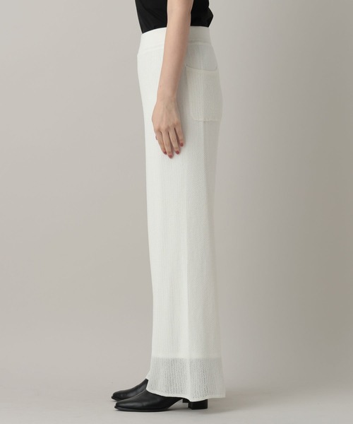 A part by(アパートバイ)の「スカシアミニットパンツ(その他パンツ・レディース・オフホワイト/ブラック・FREE)」の11枚目の写真