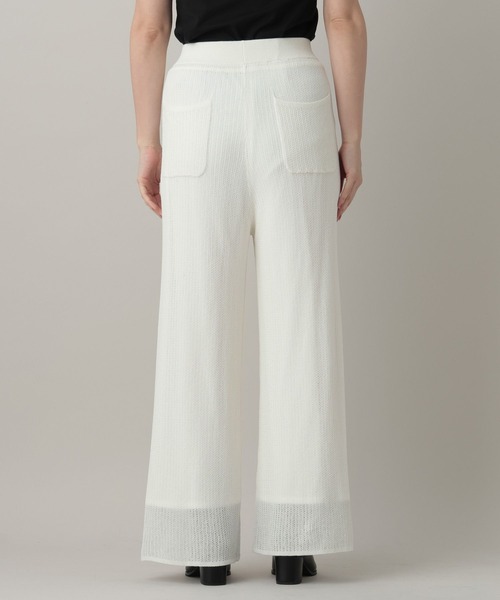 A part by(アパートバイ)の「スカシアミニットパンツ(その他パンツ・レディース・オフホワイト/ブラック・FREE)」の12枚目の写真