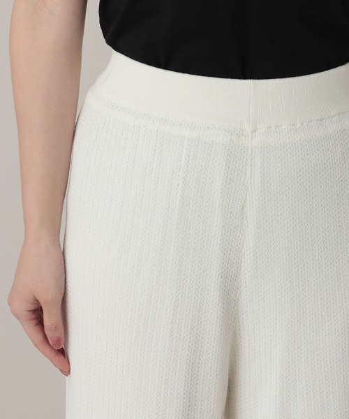 A part by(アパートバイ)の「スカシアミニットパンツ(その他パンツ・レディース・オフホワイト/ブラック・FREE)」の13枚目の写真