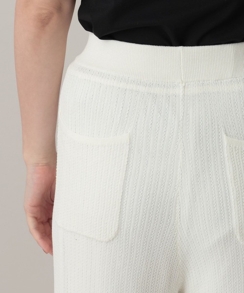 A part by(アパートバイ)の「スカシアミニットパンツ(その他パンツ・レディース・オフホワイト/ブラック・FREE)」の15枚目の写真