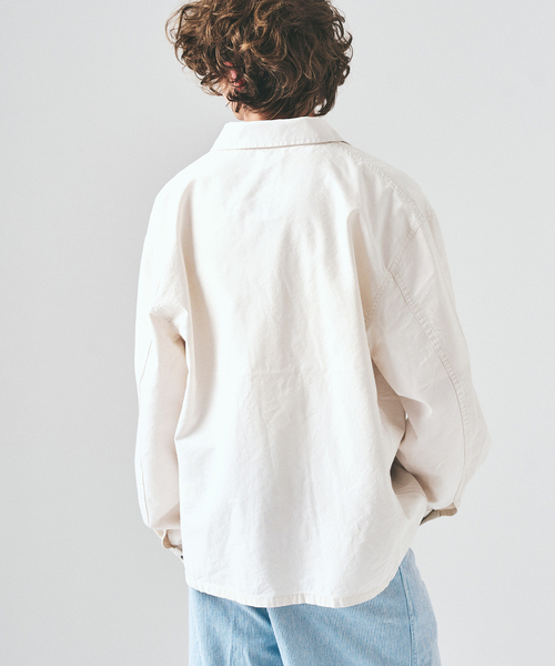 417 EDIFICE（フォーワンセブンエディフィス）の「サンフェード フレンチカバーオール（カバーオール・メンズ・ブラックミックス/ピンク/ホワイト・LARGE/MEDIUM）」の13枚目の写真