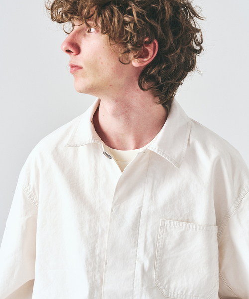 417 EDIFICE（フォーワンセブンエディフィス）の「サンフェード フレンチカバーオール（カバーオール・メンズ・ブラックミックス/ピンク/ホワイト・LARGE/MEDIUM）」の14枚目の写真