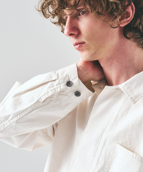 417 EDIFICE（フォーワンセブンエディフィス）の「サンフェード フレンチカバーオール（カバーオール・メンズ・ブラックミックス/ピンク/ホワイト・LARGE/MEDIUM）」の16枚目の写真