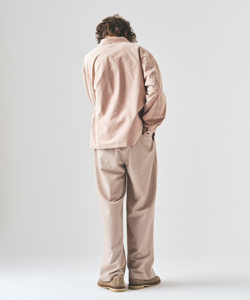 417 EDIFICE（フォーワンセブンエディフィス）の「サンフェード フレンチカバーオール（カバーオール・メンズ・ブラックミックス/ピンク/ホワイト・LARGE/MEDIUM）」の20枚目の写真