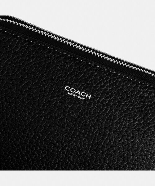 COACH（コーチ）の「クリントン クロスボディ バッグ（ショルダーバッグ・メンズ・ブラック系その他・ONE）」の7枚目の写真