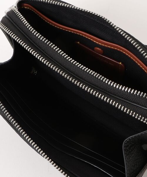 COACH（コーチ）の「クリントン クロスボディ バッグ（ショルダーバッグ・メンズ・ブラック系その他・ONE）」の9枚目の写真