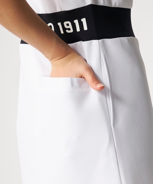 FILA GOLF(フィラゴルフ )の「【FILA GOLF:フィラゴルフ】レディースモックネックワンピース ダンボールニット ゴルフ(ワンピース・レディース・ミント/ホワイト/ブラック・X-LARGE/LARGE/MEDIUM/XX-LARGE)」の10枚目の写真