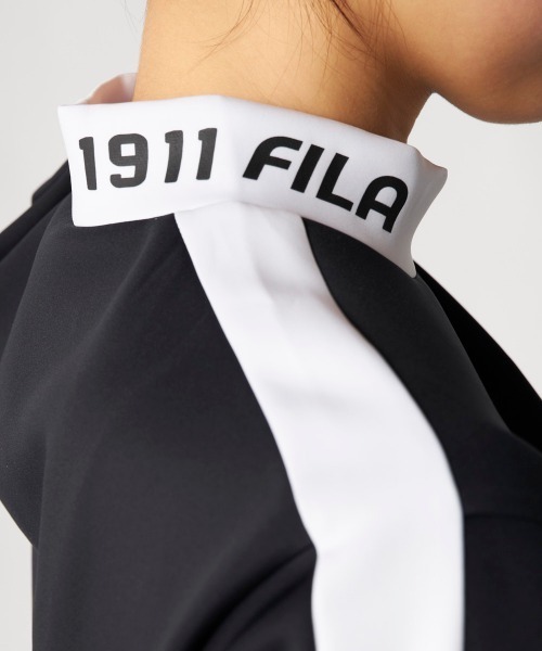FILA GOLF(フィラゴルフ )の「【FILA GOLF:フィラゴルフ】レディースモックネックワンピース ダンボールニット ゴルフ(ワンピース・レディース・ミント/ホワイト/ブラック・X-LARGE/LARGE/MEDIUM/XX-LARGE)」の22枚目の写真