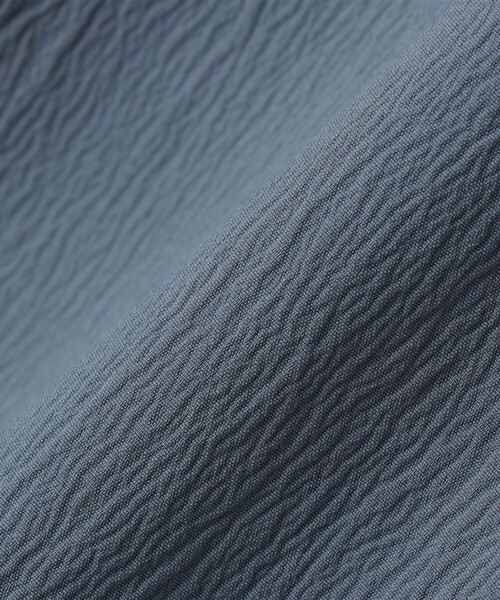 City Ambient Products（シティアンビエントプロダクツ）の「City Ambient Products: オープンカラー 楊柳 ショートスリーブ シャツ（シャツ/ブラウス・メンズ・ライトブルー/チャコールグレー/ライトグレー・SMALL/MEDIUM/LARGE）」の8枚目の写真