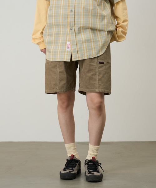 Gramicci(グラミチ)の「W’S CORDUROY UTILITY SHORT|ウィメンズコーデュロイユーティリティショーツ(その他パンツ・レディース・ネイビー/オリーブ/ベージュ・L/M/S)」の1枚目の写真