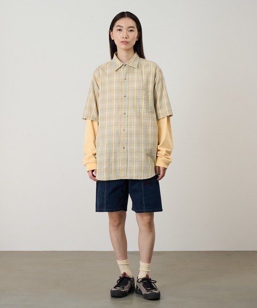 Gramicci(グラミチ)の「W’S CORDUROY UTILITY SHORT|ウィメンズコーデュロイユーティリティショーツ(その他パンツ・レディース・ネイビー/オリーブ/ベージュ・L/M/S)」の9枚目の写真
