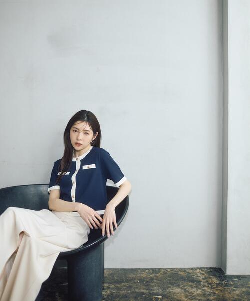 PROPORTION BODY DRESSING（プロポーションボディドレッシング）の「＜今村朱里さんコラボ＞アシメタックナロースカート / 1216120307（スカート・レディース・ホワイト系その他/ベージュ・P/S/MEDIUM/SMALL）」の14枚目の写真