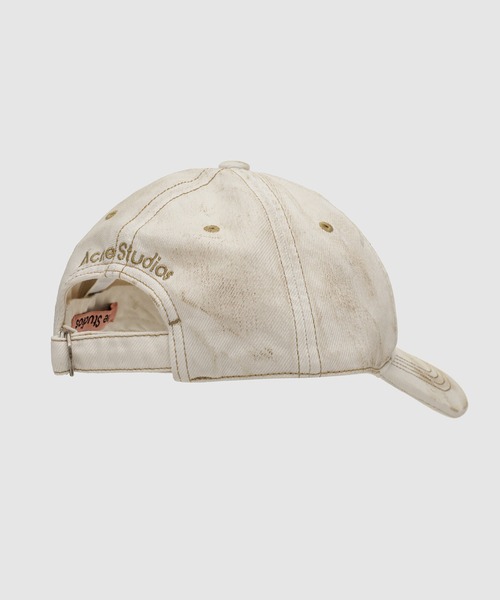 Acne Studios（アクネストゥディオズ）の「FN-UX-HATS000388（キャップ・レディース・ホワイト・ONE SIZE）」の2枚目の写真