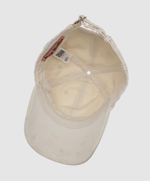 Acne Studios（アクネストゥディオズ）の「FN-UX-HATS000388（キャップ・レディース・ホワイト・ONE SIZE）」の5枚目の写真