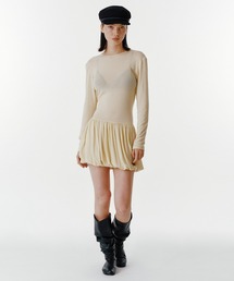 UNUS / Balloon Hem Jersey Dress