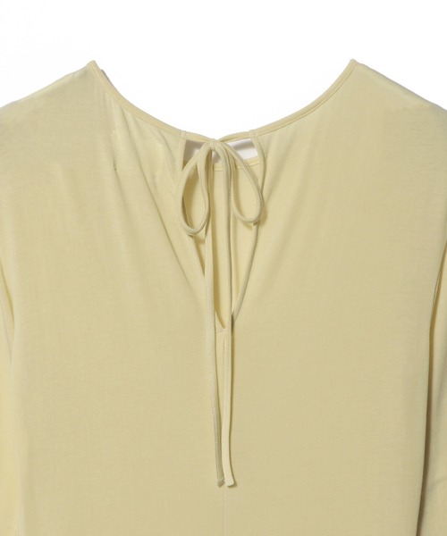 UNUS(ユナス)の「UNUS / Balloon Hem Jersey Dress(ワンピース・レディース・イエロー/ブラック・36/38)」の5枚目の写真