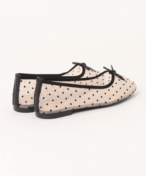 JELLY BEANS（ジェリービーンズ）の「【JB selection】シアーチュールスクエアバレエシューズ(210-62560)JELLY BEANS(ジェリービーンズ)（バレエシューズ・レディース・アイボリー/ピンク/ベージュ・S/M/L/LL）」の8枚目の写真