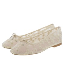 JELLY BEANS | 【JB selection】シアーチュールスクエアバレエシューズ(210-62560)JELLY BEANS(ジェリービーンズ)(バレエシューズ)