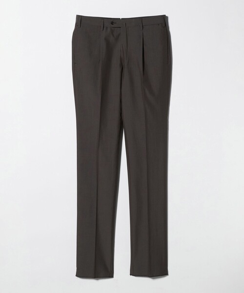 UNITED ARROWS（ユナイテッドアローズ）の「ポプリン 1プリーツ スラックス R-MODEL（スラックス・メンズ・モカ・50/46/48/44）」の6枚目の写真