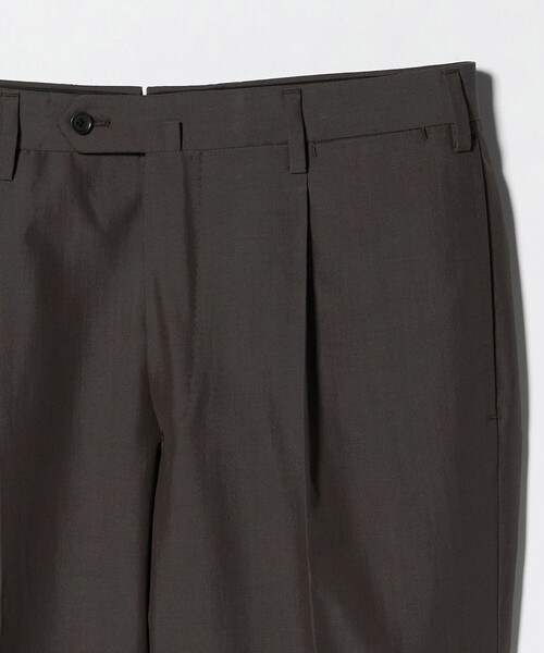 UNITED ARROWS（ユナイテッドアローズ）の「ポプリン 1プリーツ スラックス R-MODEL（スラックス・メンズ・モカ・50/46/48/44）」の8枚目の写真