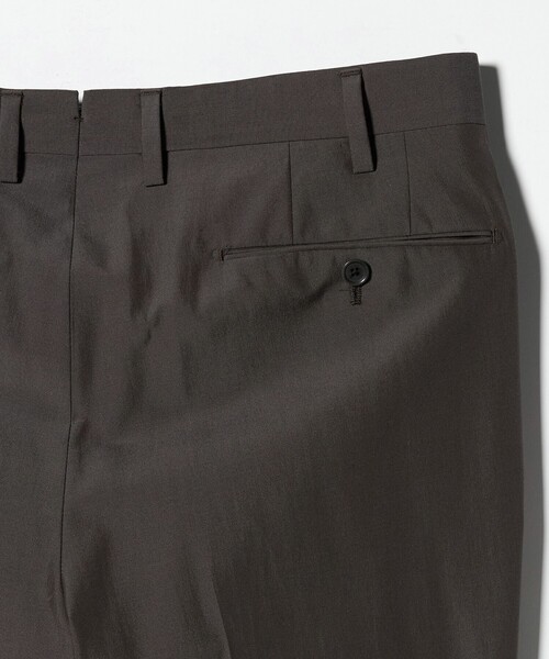 UNITED ARROWS（ユナイテッドアローズ）の「ポプリン 1プリーツ スラックス R-MODEL（スラックス・メンズ・モカ・50/46/48/44）」の10枚目の写真