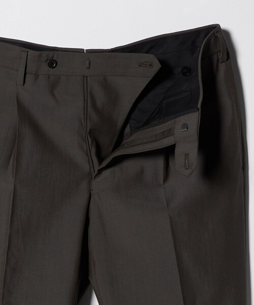 UNITED ARROWS（ユナイテッドアローズ）の「ポプリン 1プリーツ スラックス R-MODEL（スラックス・メンズ・モカ・50/46/48/44）」の11枚目の写真