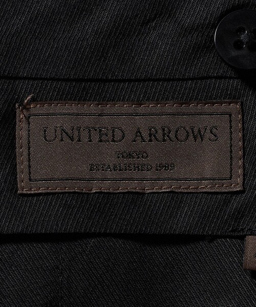 UNITED ARROWS（ユナイテッドアローズ）の「ポプリン 1プリーツ スラックス R-MODEL（スラックス・メンズ・モカ・50/46/48/44）」の4枚目の写真