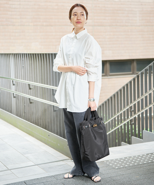 SLOBE IENA（スローブイエナ）の「《追加2》SLOBE パッファートートバッグ（トートバッグ・レディース・カーキ/ブラック・FREE）」の3枚目の写真