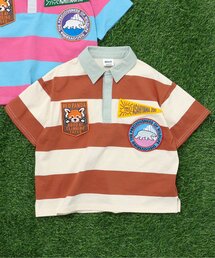 BREEZE | 旭山動物園応援商品 ワッペンラガーシャツ(ポロシャツ)