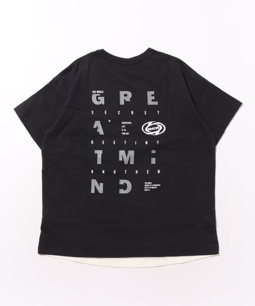 FARM（ファーム）の「ﾃﾞｨｽｶTｼｬﾂ（Tシャツ/カットソー・キッズ・パープル/ブラック・130cm/140cm/150cm/160cm）」の4枚目の写真