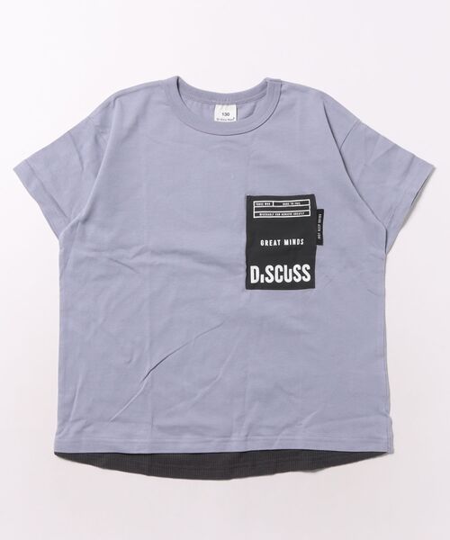 FARM（ファーム）の「ﾃﾞｨｽｶTｼｬﾂ（Tシャツ/カットソー・キッズ・パープル/ブラック・130cm/140cm/150cm/160cm）」の5枚目の写真
