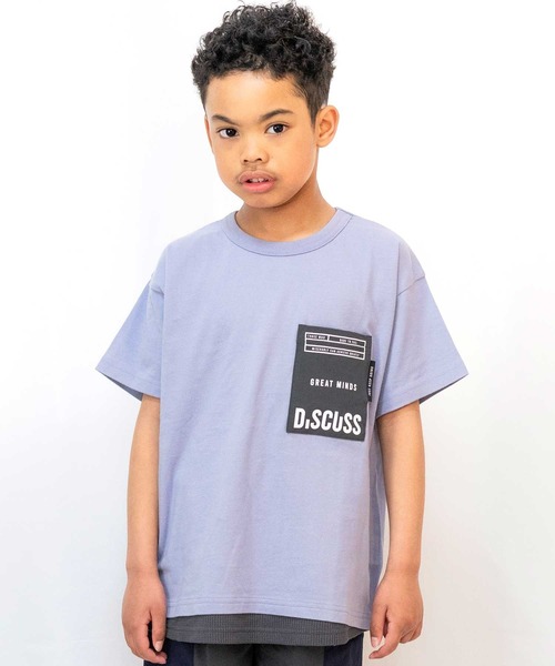 FARM（ファーム）の「ﾃﾞｨｽｶTｼｬﾂ（Tシャツ/カットソー・キッズ・パープル/ブラック・130cm/140cm/150cm/160cm）」の6枚目の写真